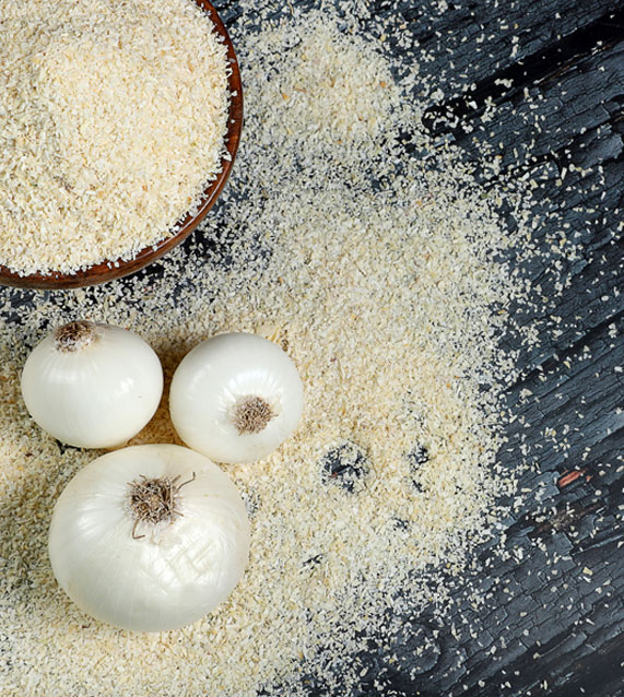 Dehydrated White Onion